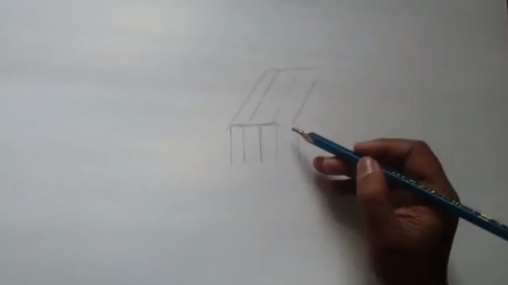 آموزش طراحی منظره با مداد