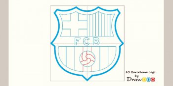 طراحی لوگوی تیم بارسلونا