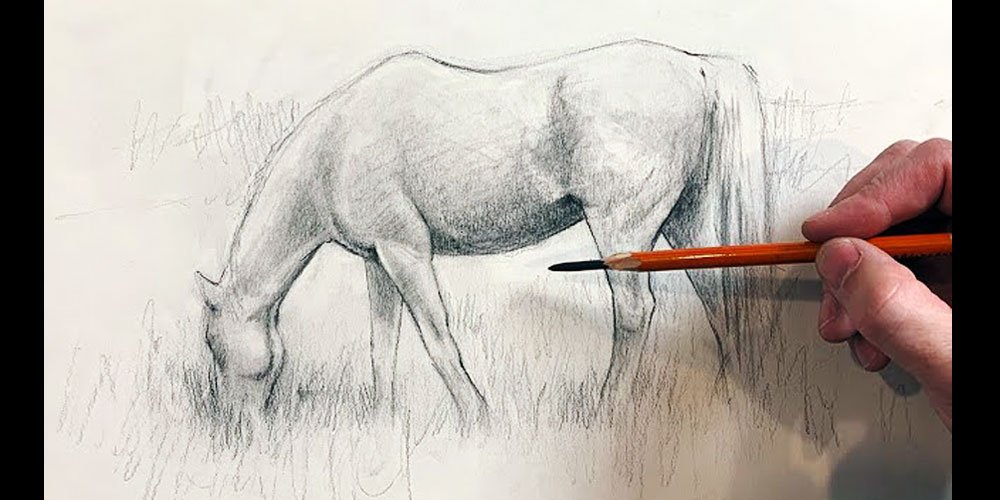 آموزش طراحی اسب